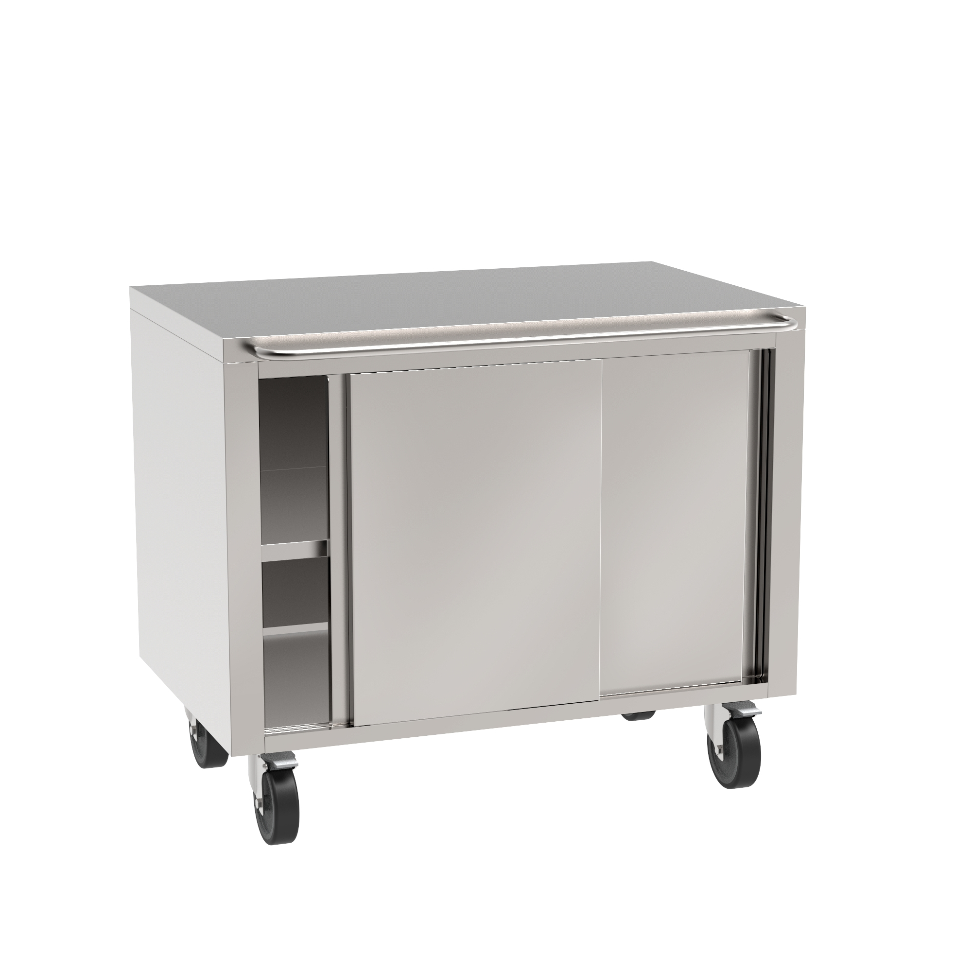 TESY4 T02 Stainless Steel Cleanroom Rolling Drawer Cabinet - Low ...